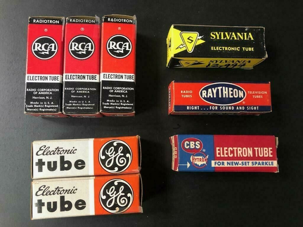 Over 10 million line items available today.. - RCA / GE / HYTRON ELECTRON TUBES LOT P/N 12AV7 ( 8 UNITS ) NS COND # 12965/86/97 RCA / GE / HYTRON ELECTRON TUBES LOT P/N 12AV7 ( 8 UNITS ) NS COND # 12965/86/97