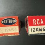 RCA & RAYTHEON ELECTRON TUBE P/N 12AW6 ( LOT OF 2 UNITS)  NS COND # 12994 - Image 3