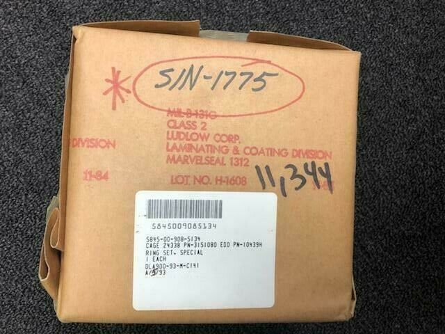 Over 10 million line items available today.. - RING SET P/N 3151080 (HONEYWELL) NS COND # 11344 (4) RING SET P/N 3151080 (HONEYWELL) NS COND # 11344 (4) - Image 7