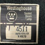 Over 10 million line items available today.. - SEAL BEAM LAMP P/N 4511 6V WESTINGHOUSE NE # 11736 (2)