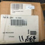 Over 10 million line items available today.. - SEAL RING ACTUATOR P/N 115-810033 NE COND # 11664