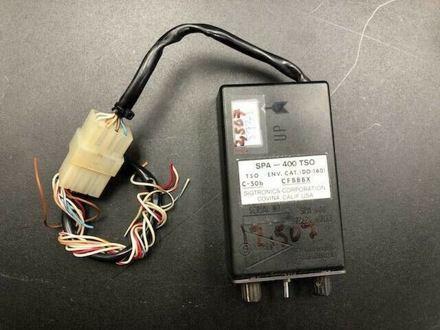 - Shop SIGTRONICS-INTERCOM-SPA-400-TSO-C-50B-USED-12507-295213405474