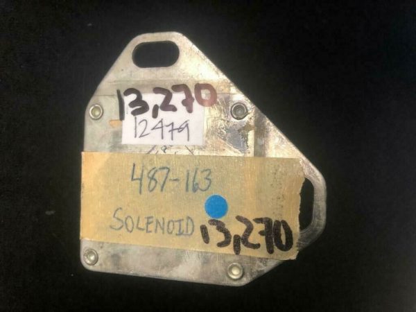 Over 10 million line items available today.. - SOLENOID P/N 487-163 NS COND # 13270
