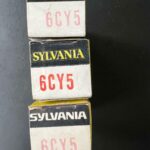 SYLVANIA ELECTRONIC TUBE P/N 6CY5 ( LOT 3 UNITS )  NS COND # 12971-12982-13040 - Image 3