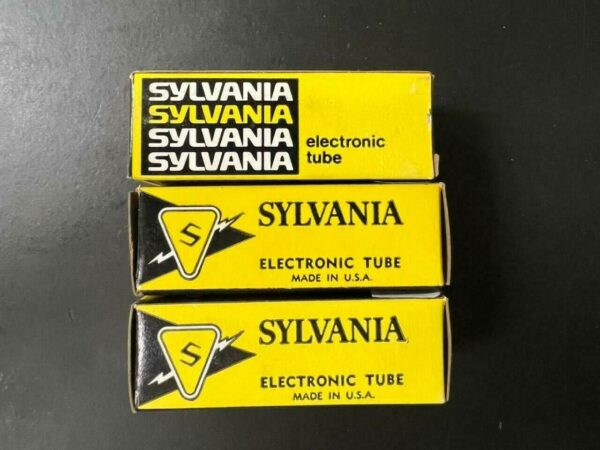 SYLVANIA ELECTRONIC TUBE P/N 6CY5 ( LOT 3 UNITS )  NS COND # 12971-12982-13040