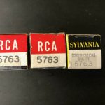 SYLVANIA & RCA ELECTRON TUBE P/N 5763 ( LOT OF 3 UNITS) NS COND # 12956 - Image 3