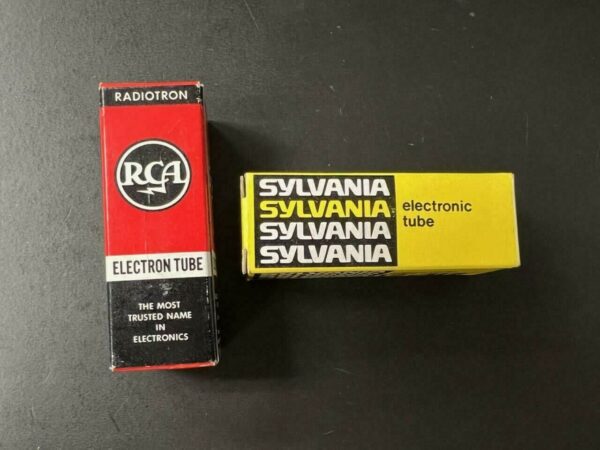 SYLVANIA & RCA ELECTRONIC TUBE P/N 5751 (LOT OF 2 UNITS)  NS COND #  12917/12922