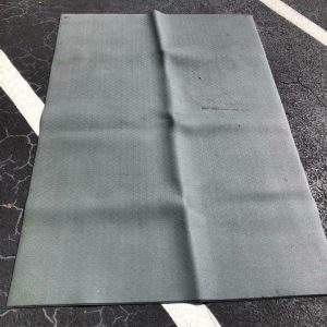 TEST EQUIPMENT INSPECTION MAT (SIZE 48"X 70") GREY USED LIKE NEW # 27287