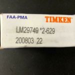 Over 10 million line items available today.. - TIMKEN BEARING P/N LM29749 NE COND # 11529