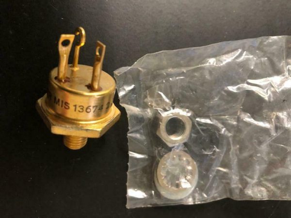 TRANSISTOR P/N 457-6005 ALT: MIS-1367412 NSN: 5961-00-462-2873 NS COND #27238