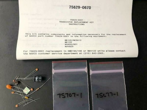 Over 10 million line items available today.. - TRANSISTOR REPLACEMENT KIT P/N 75629-0670 NE COND # 10686/13257/13288(3)