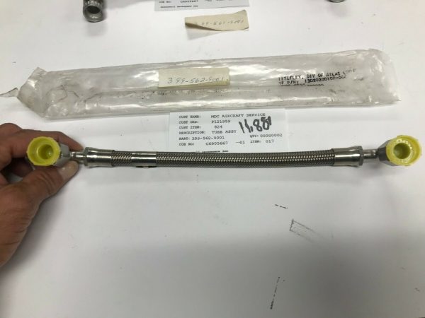 Over 10 million line items available today.... - TUBE ASSY (HONEYWELL) P/N 399-562-9001 NE COND # 11881/2