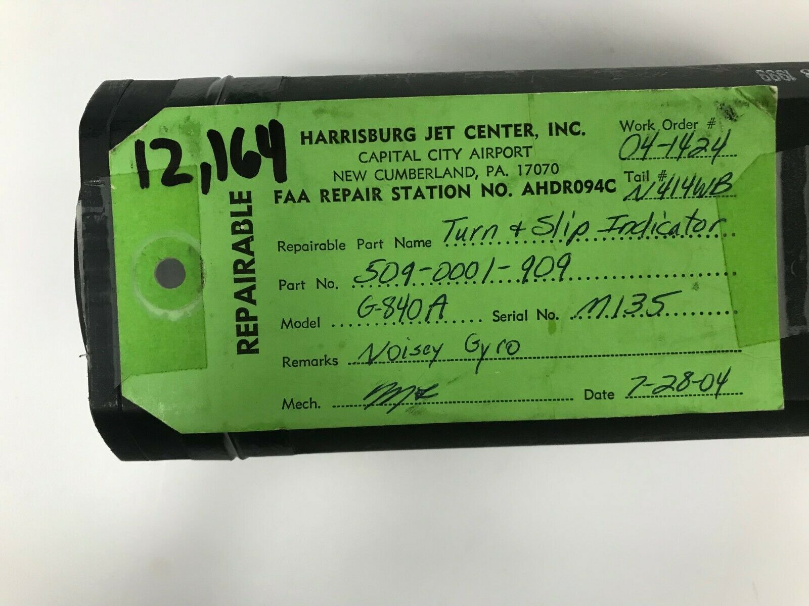 Over 10 million line items available today.. - TURN AND SLIP INDICATOR PN 509-0001-909 INV# 12164 TURN AND SLIP INDICATOR PN 509-0001-909 INV# 12164 - Image 4
