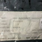 Over 10 million line items available today.. - VALVE ASSY (HONEYWELL) P/N 857641-1 NS # 11613