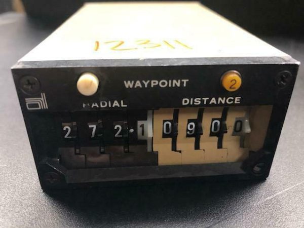 Over 10 million line items available today.. - WAYPOINT RADIAL / DISTANCE P/N AD804D0007 USED # 12311