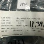 Over 10 million line items available today.. - WEDGE OUTER (HONEYWELL) P/N 1615622-1 NS COND # 11341 (4)