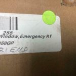 Over 10 million line items available today.. - WINDOW EMERGENCY RT P/N 022-430053-10 NE COND # 12240