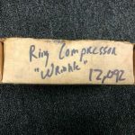 Over 10 million line items available today.. - WRINKLE RING PISTON COMPRESSOR P/N RCW-60 NS # 12092